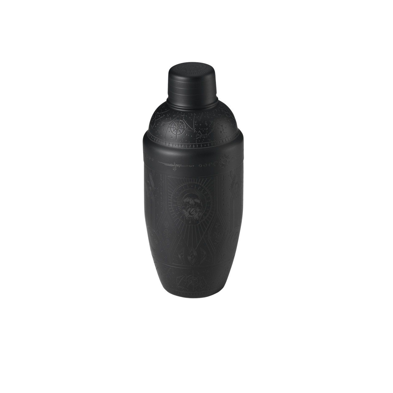 Shaker Tattoo ø 85 mm / 0,50 l schwarz matt